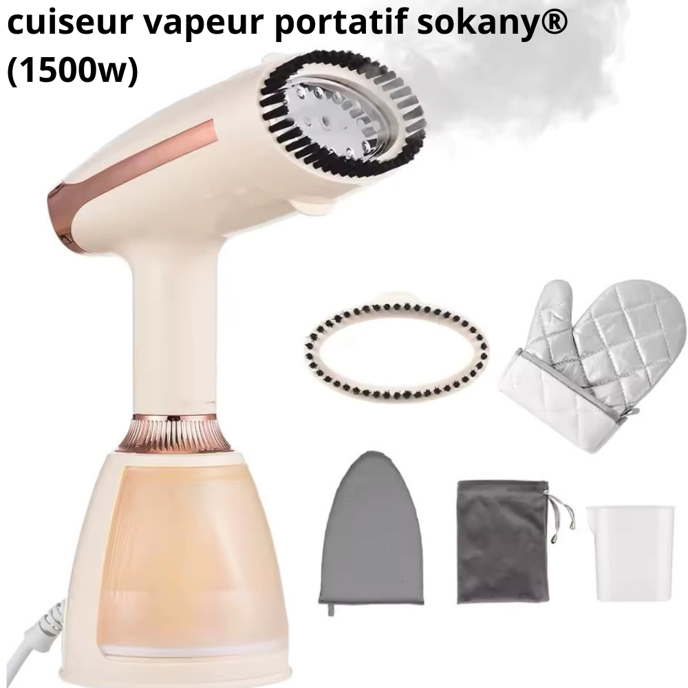 Défroisseur vapeur portatif sokany® (1500W)