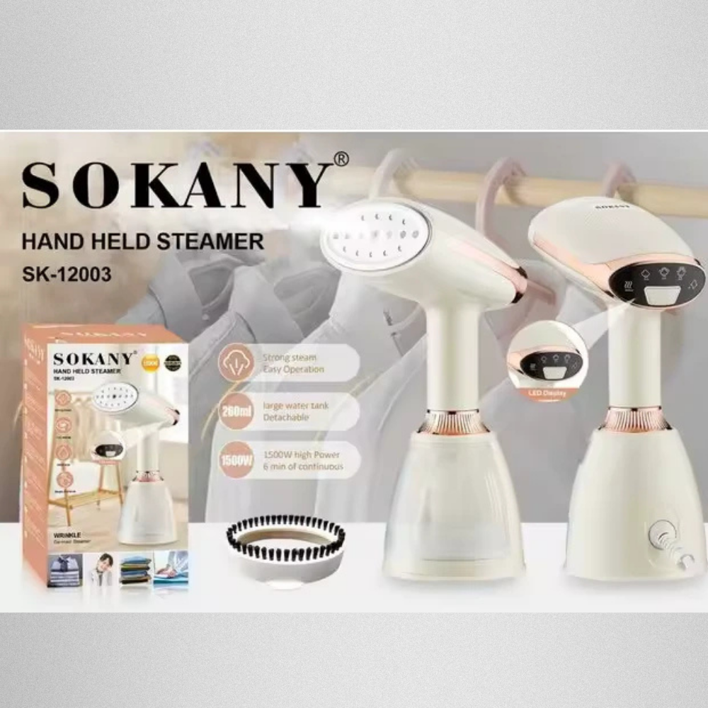 Défroisseur vapeur portatif sokany® (1500W)