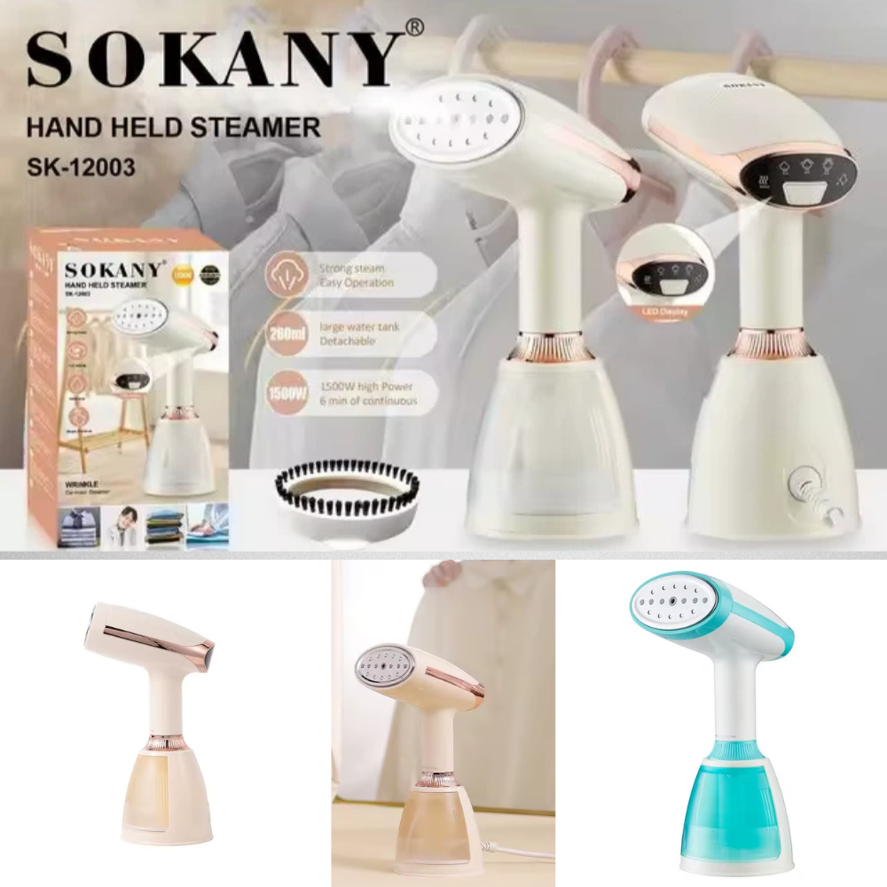 Défroisseur vapeur portatif sokany® (1500W)